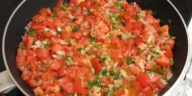 лазанья с сыром и ветчиной