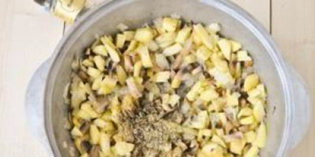 лазанья с ветчиной и сыром