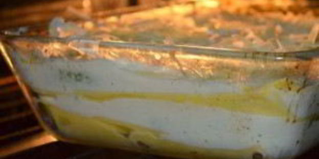 лазанья со шпинатом