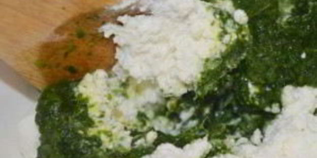 лазанья со шпинатом