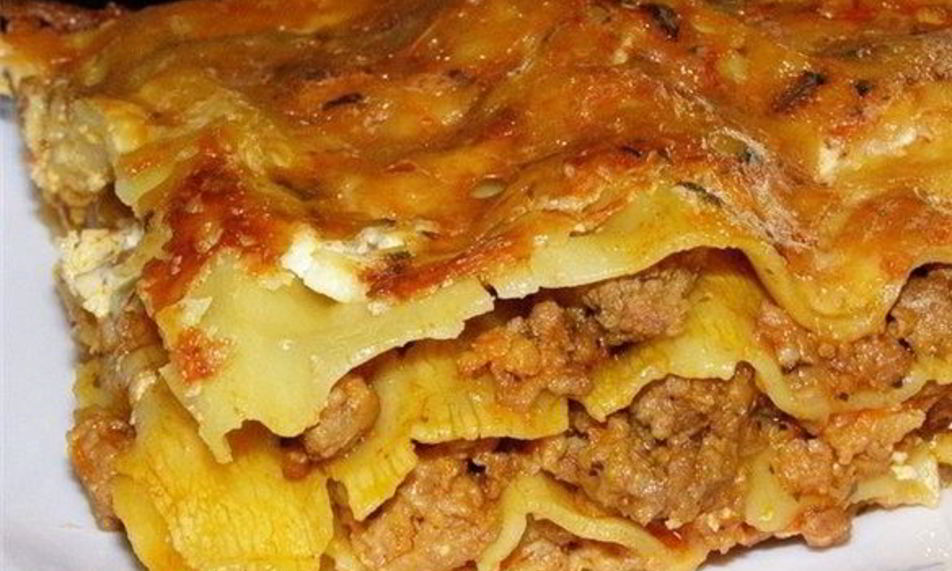 Рецепт лазаний со сметанным соусом