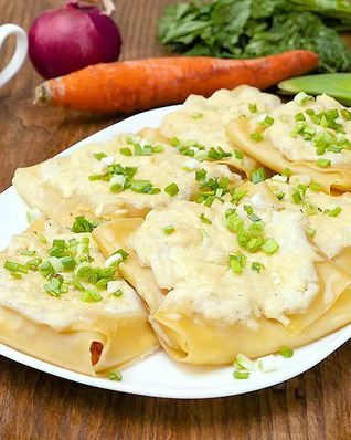 Лазанья в конвертиках