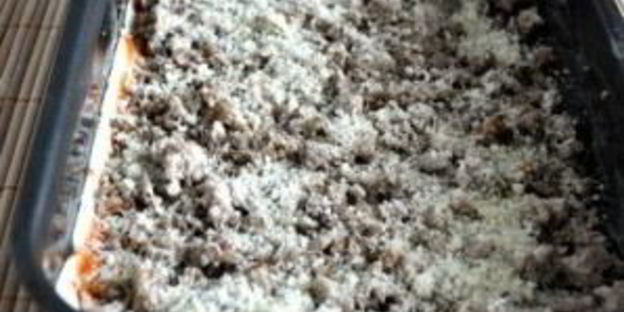 ленивая лазанья из лаваша