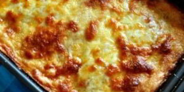 ленивая лазанья из лаваша