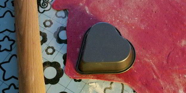 мини-лазанья сердце