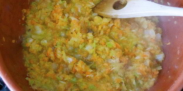 мини-лазанья сердце