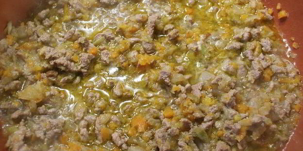 мини-лазанья сердце