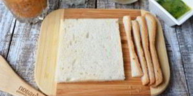 рулет лазанья в чесночном хлебе