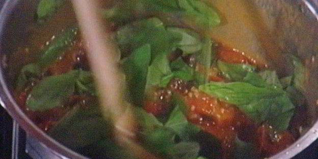 рыбная лазанья с оливками