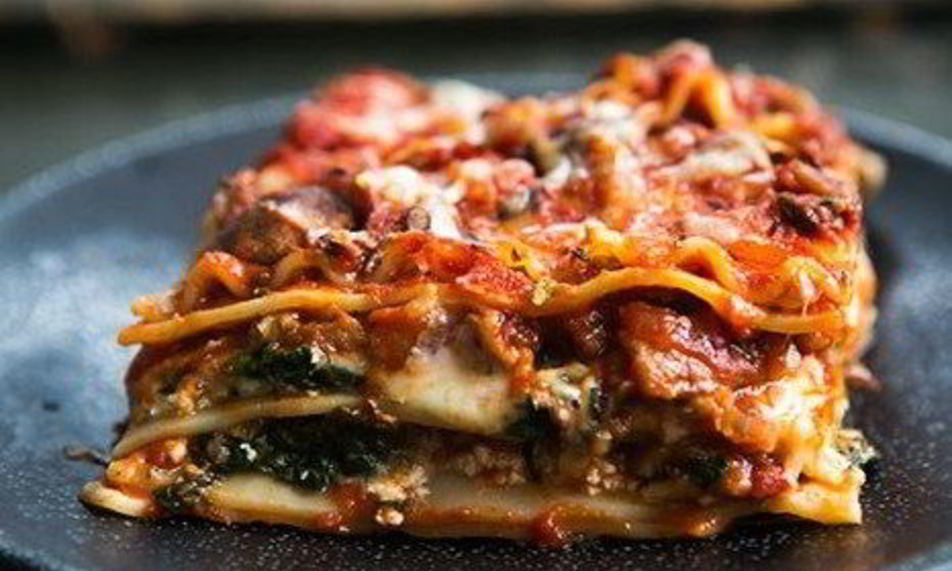 Рецепт вегетарианской лазанья с баклажанами