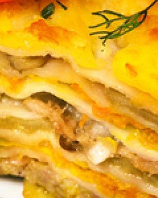 Вегетарианская лазанья