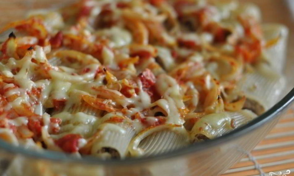 Рецепт фаршированных макарон трубочки