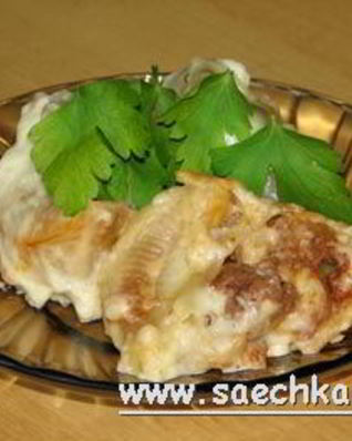 Фаршированные макароны