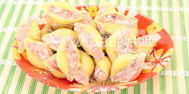 фаршированные ракушки