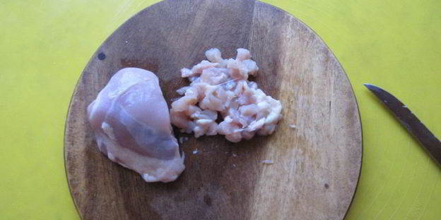 каннеллони с курицей и овощами