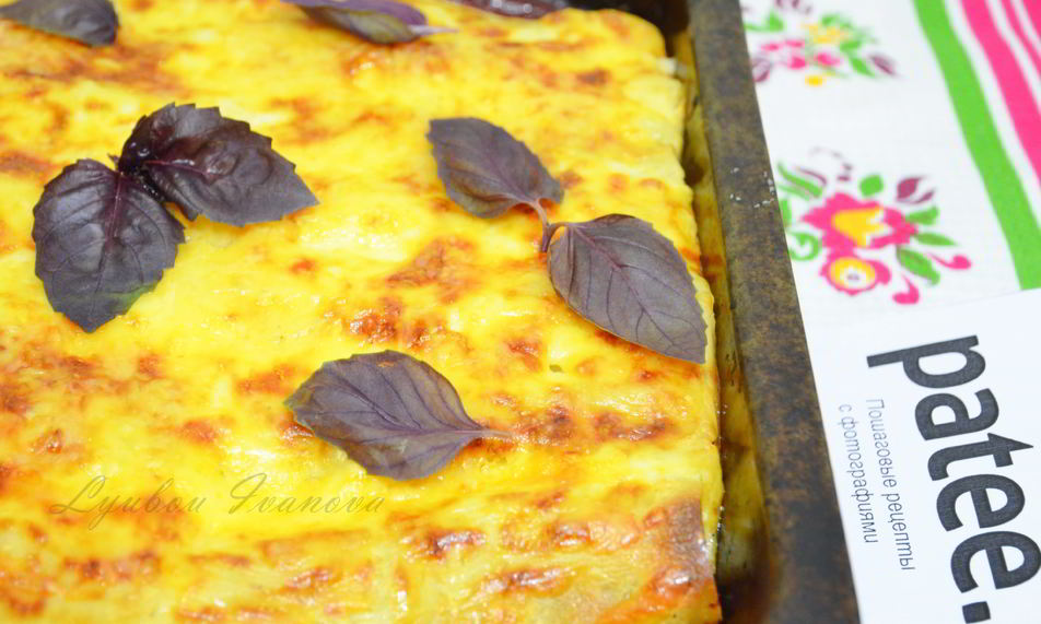 Рецепт каннеллонь с пикантной мясной начинкой