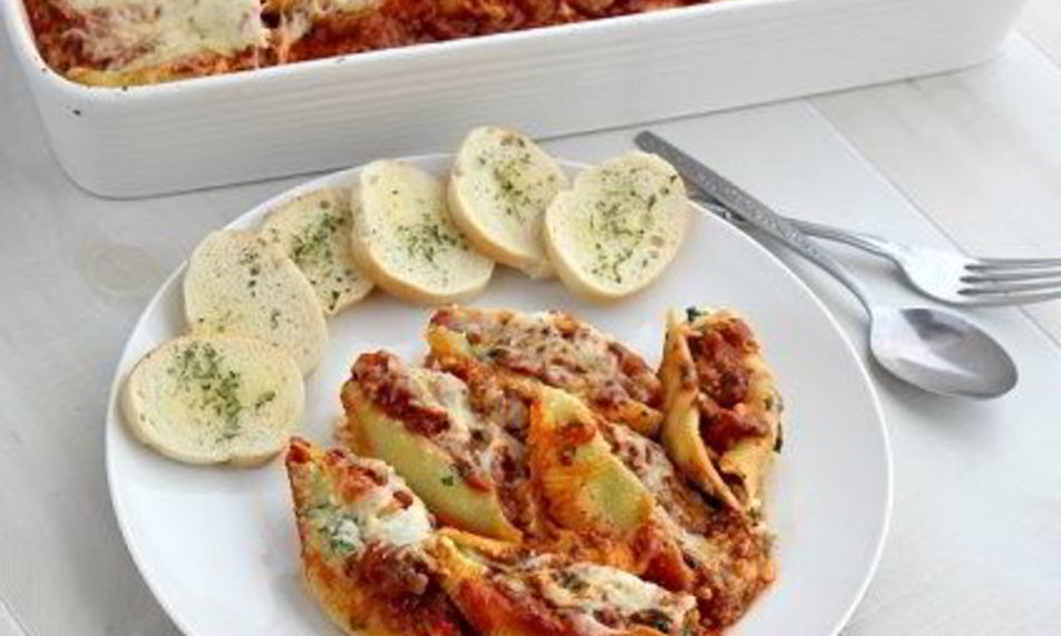 Рецепт макарон, начиненных фаршем