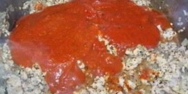 макароны, начиненные фаршем