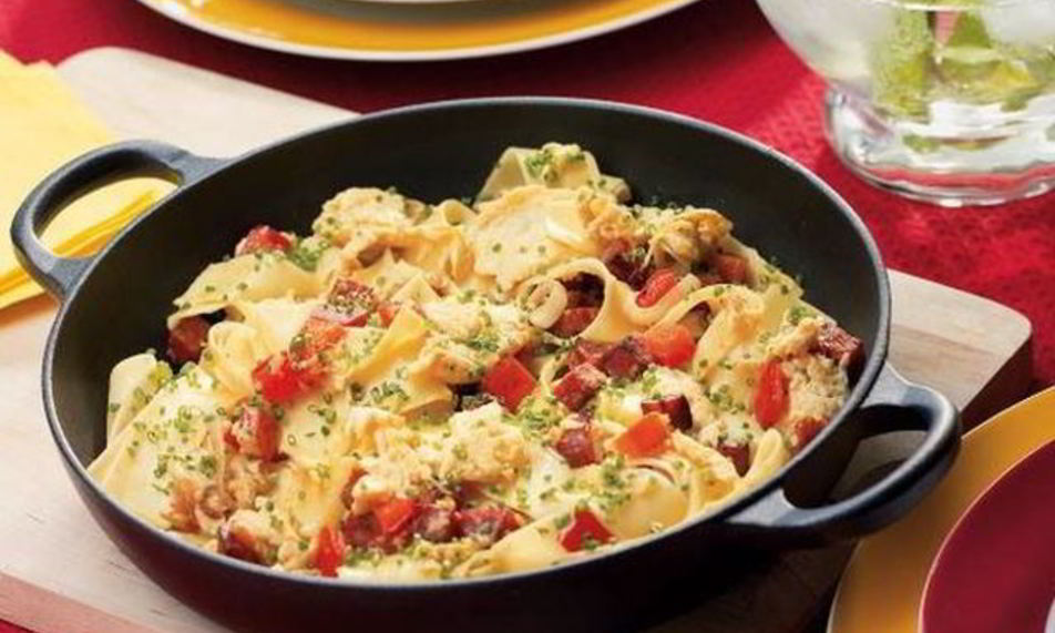 Рецепт макарон по-деревенски