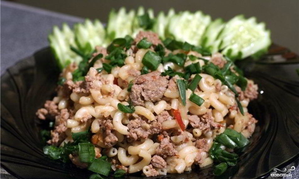 Рецепт макарон по-флотски в мультиварке