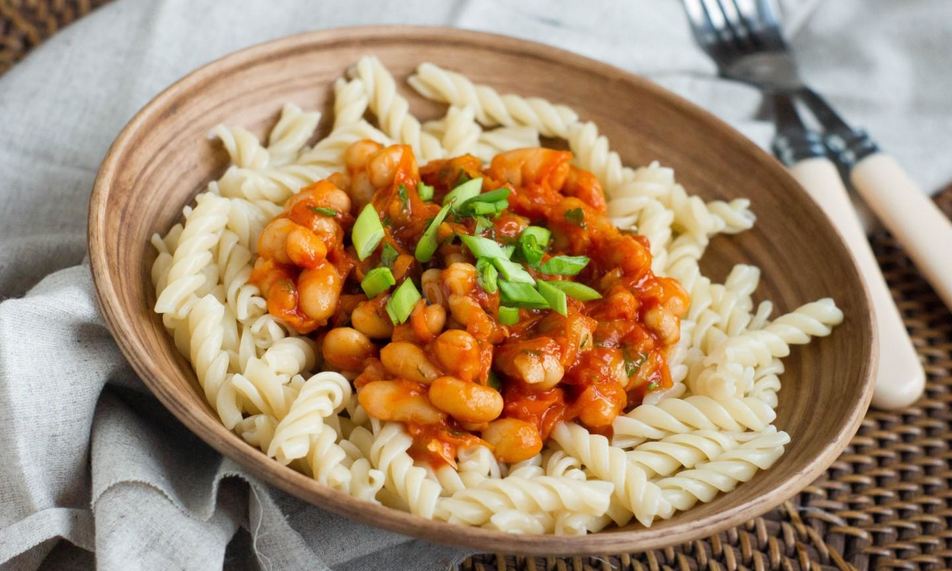 Рецепт макарон с фасолью