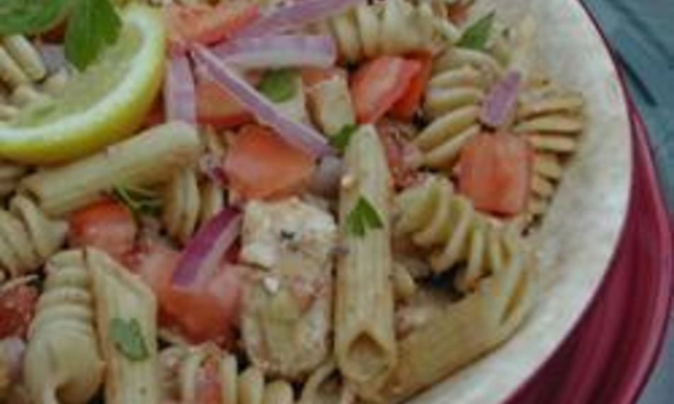 Рецепт макарон с курицей по-гречески