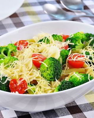 Паста с брокколи