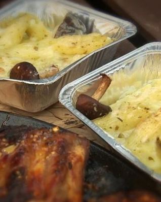 Паста с грибами