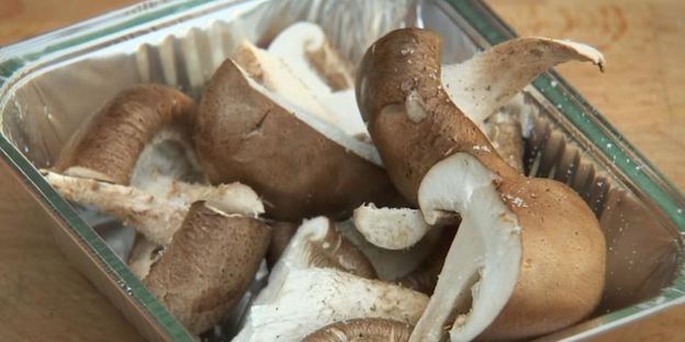 паста с грибами