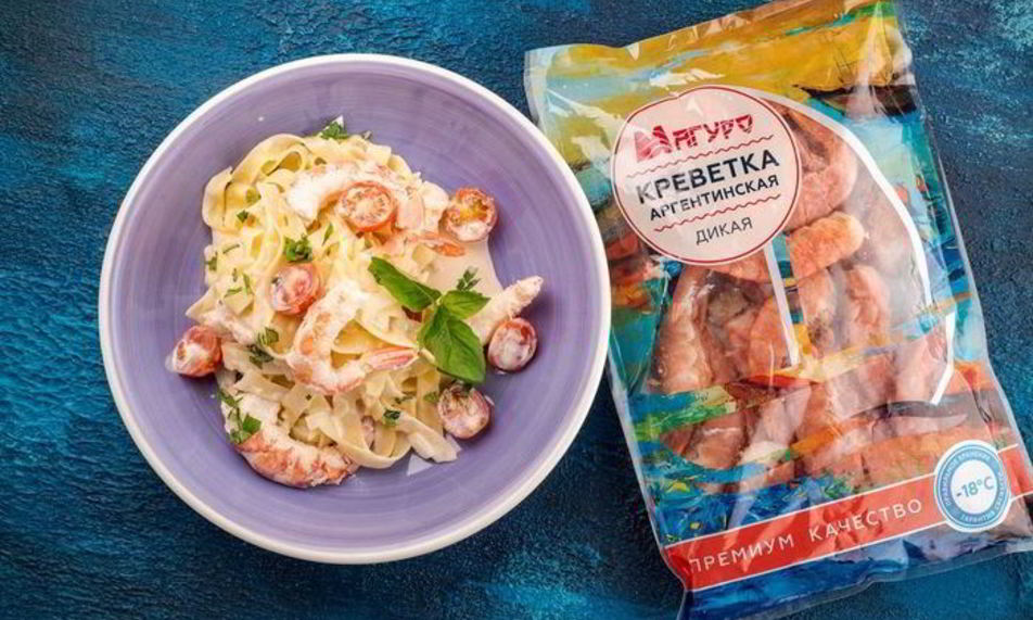 Рецепт пасты с креветками и сливочным соусом