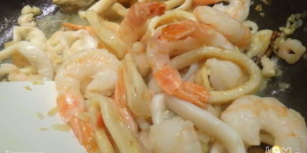 паста с морепродуктами