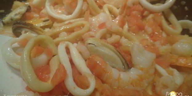 паста с морепродуктами