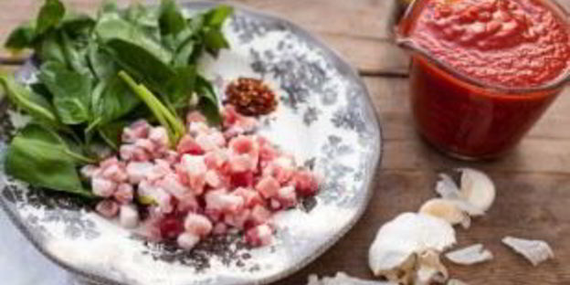 паста с моцареллой