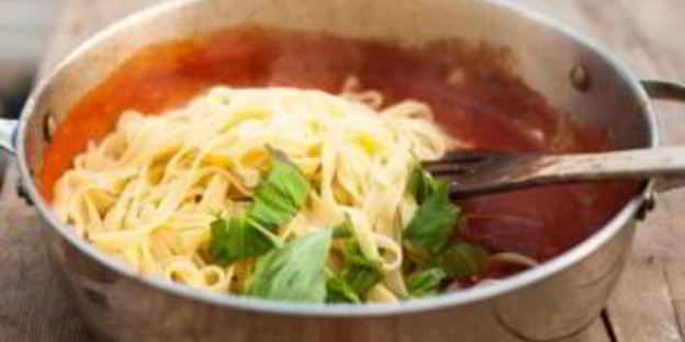 паста с моцареллой