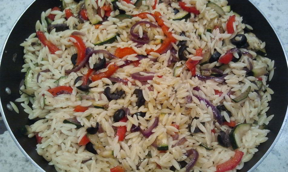 Рецепт пасты с овощами римини