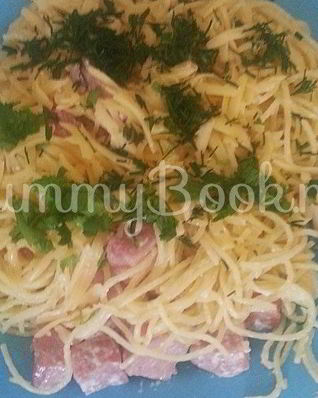 Паста с ветчиной