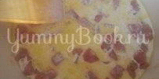 паста с ветчиной