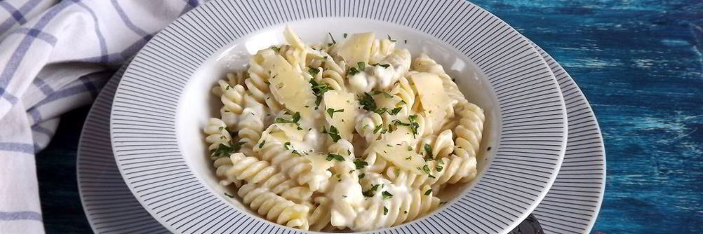 Паста три сыра
