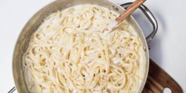 спагетти альфредо