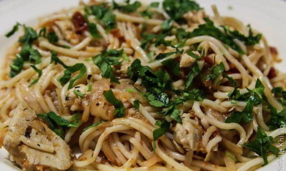 Рецепт спагетти по-итальянски