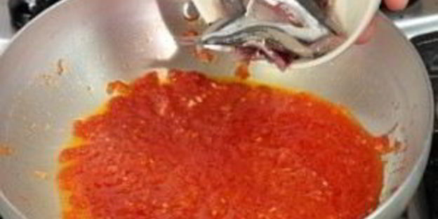 спагетти с анчоусами