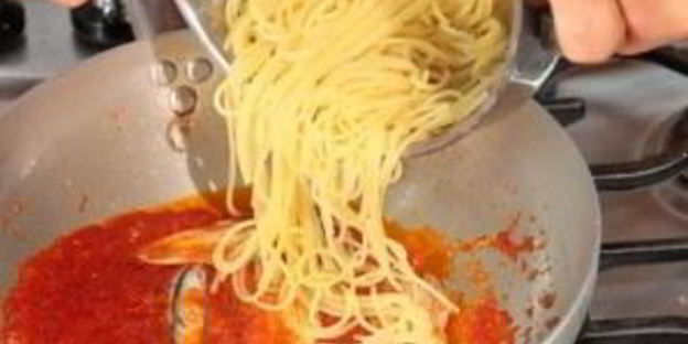 спагетти с анчоусами