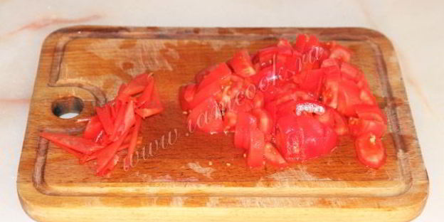 спагетти с креветками в сливочном соусе