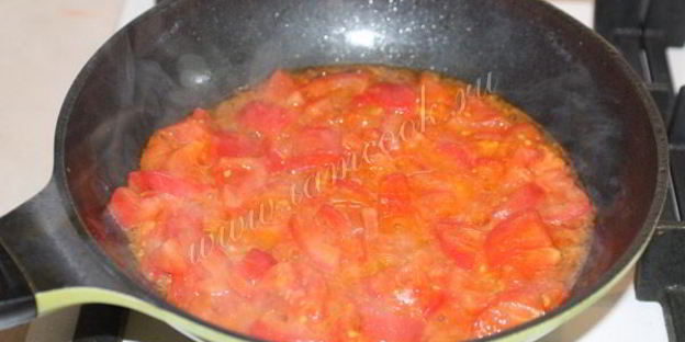 спагетти с креветками в сливочном соусе