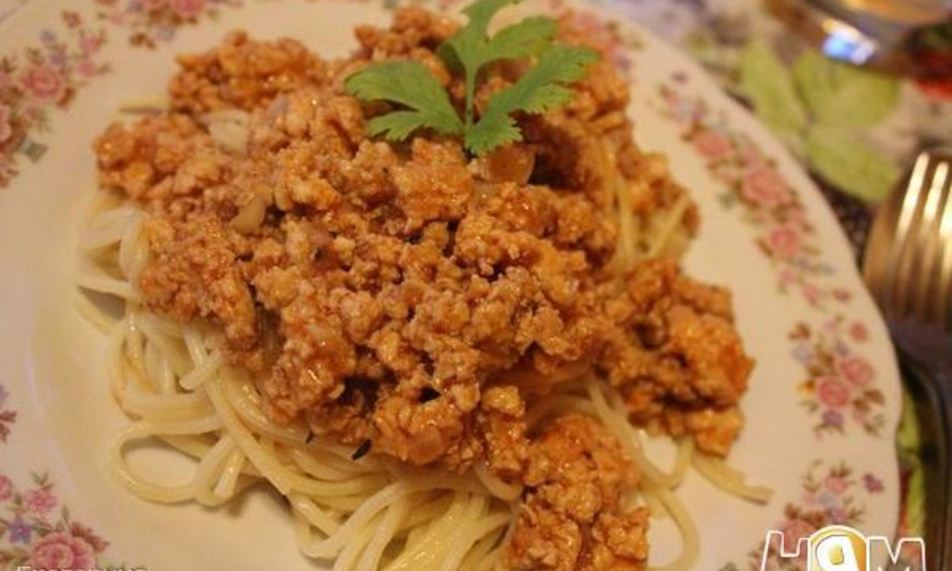 Рецепт спагетти с соусом болоньезе