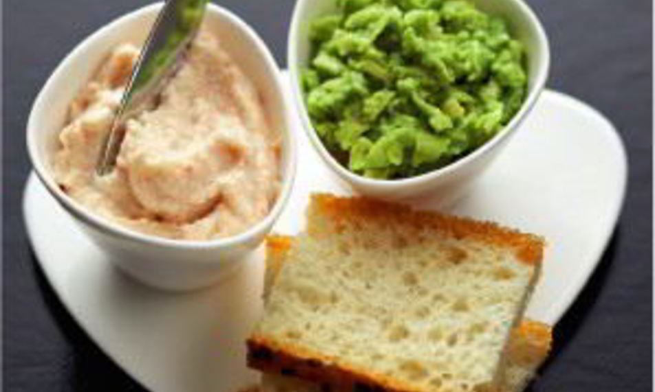 Рецепт тарамы и паста из авокадо