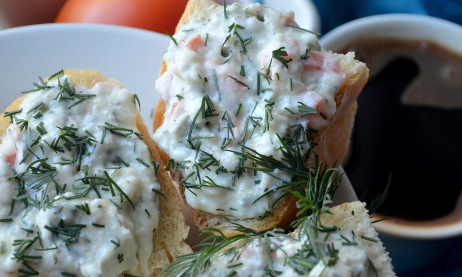 Рецепт творожно-сырной паста