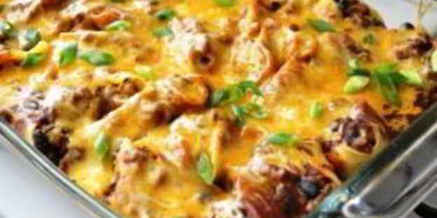 запеченные фаршированные ракушки