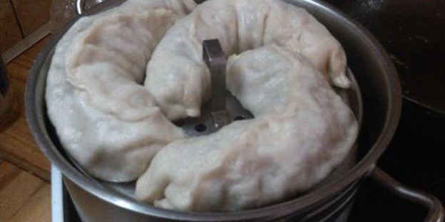 ханум с капустой и фаршем