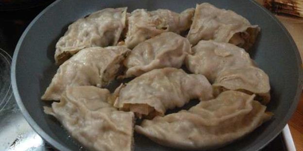 ханум с капустой и фаршем